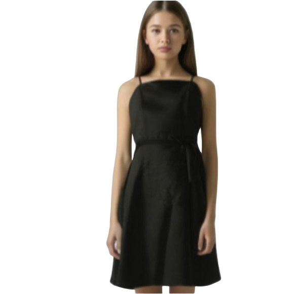 NWT GoJane prom formal cocktail size small sleeveless black dance dress - Picture 2 of 12